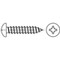 DIN7981H Pan head tapping screw with Phillips cross recess Steel zinc plated